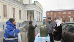 Удмуртия Сарапул Покровский собор безплатные горячие обеды